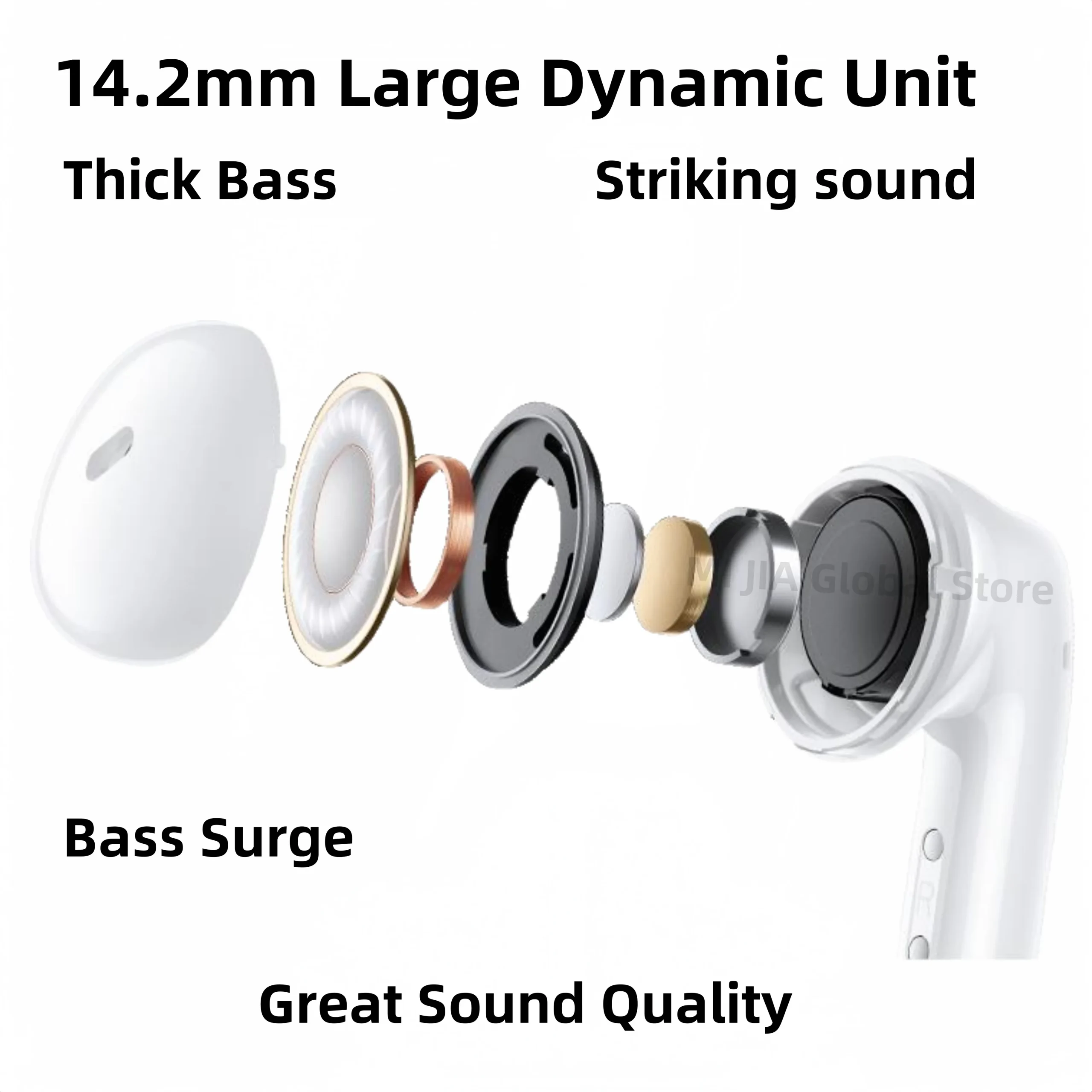 NEW Xiaomi Redmi Buds 6 Active TWS Bluetooth Earphone 30h Long Battery Life 5 Tuning Modes BT 5.4 Wireless Headphone Headset